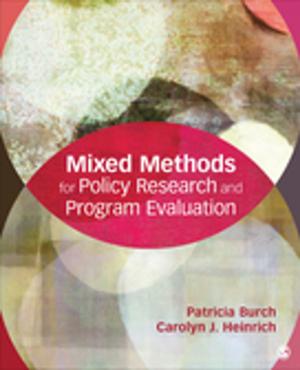Cover of the book Mixed Methods for Policy Research and Program Evaluation by Dr. Jeffrey A. Kottler
