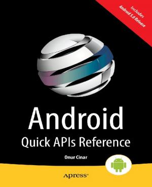 Cover of the book Android Quick APIs Reference by Gil Fink, Ido Flatow, SELA Group