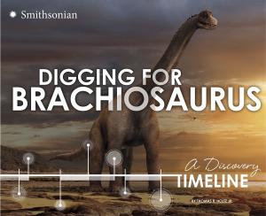 Book cover of Digging for Brachiosaurus