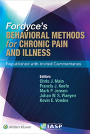 Book cover of Fordyce’s Behavioral Methods for Chronic Pain and Illness