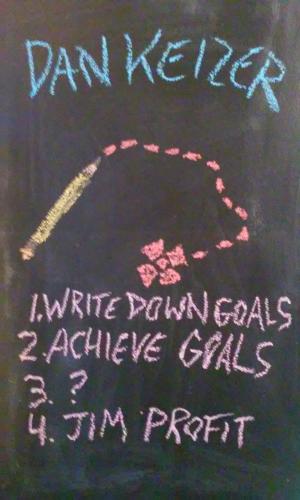 Cover of the book 1. Write Down Goals 2. Achieve Goals 3. ? 4. Jim Profit by Ezekiel VanDerStein