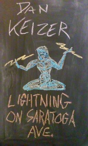 Book cover of Lightning On Saratoga Ave.