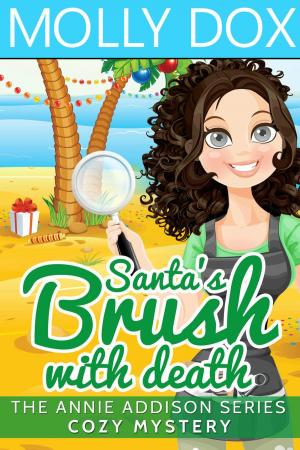 Cover of the book Santa's Brush with Death by Claire Robyns