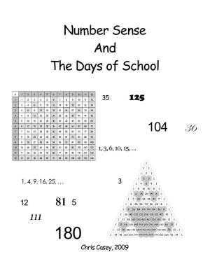 Cover of the book Number Sense and the Days of School by Paul Georgiou
