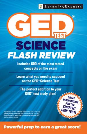 Book cover of GED Test Science Flash Review