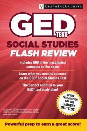Book cover of GED Test Social Studies Flash Review