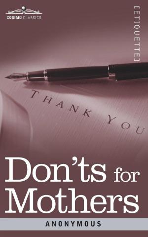 Cover of the book Don'ts for Mothers by Blanche Ebbutt