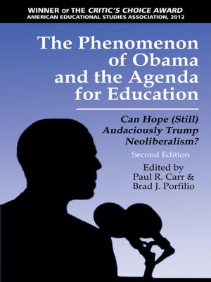 Cover of the book The Phenomenon of Obama and the Agenda for Education 2nd Edition by P. L. Thomas