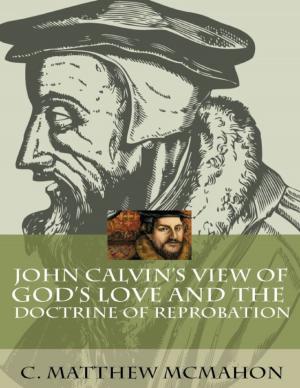 Cover of the book John Calvin’s View of God’s Love and the Doctrine of Reprobation by C. Matthew McMahon, Stephen Egerton