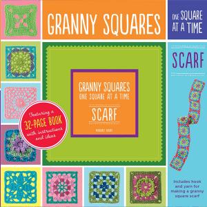 Cover of the book Granny Squares, One Square at a Time / Scarf by Jean Campbell