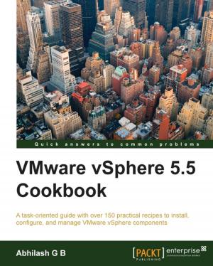 Cover of the book VMware vSphere 5.5 Cookbook by Richard Grimmett