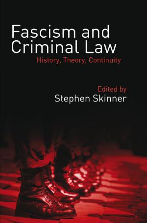 Cover of the book Fascism and Criminal Law by Mark Stille