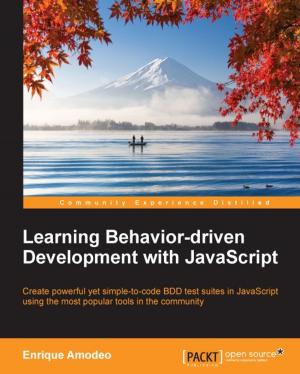 Cover of the book Learning Behavior-driven Development with JavaScript by Nirav Mehta