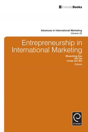 Cover of the book Entrepreneurship in International Marketing by Dr Michelle Lee, Dr Lynne Thomas, Alexander Wilson, Howard Thomas