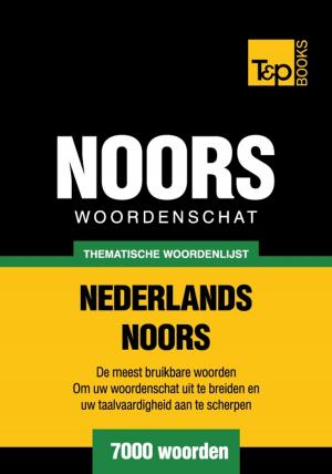Cover of Thematische woordenschat Nederlands-Noors - 7000 woorden