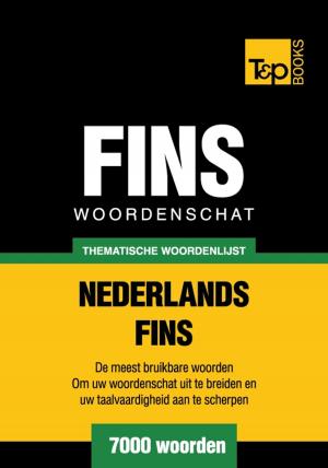 Cover of Thematische woordenschat Nederlands-Fins - 7000 woorden