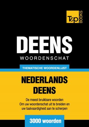 Cover of Thematische woordenschat Nederlands-Deens - 3000 woorden