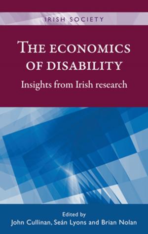 Cover of the book The economics of disability by Shizuka Oshitani