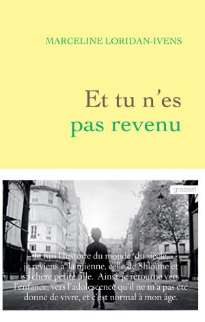 Cover of the book Et tu n'es pas revenu by René de Obaldia