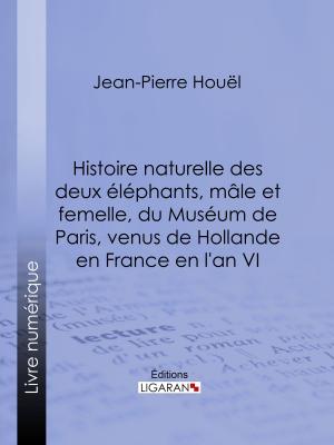 Cover of the book Histoire naturelle des deux éléphans, mâle et femelle, du Muséum de Paris, venus de Hollande en France en l'an VI by Mme Marcel, Ligaran
