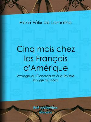 Cover of the book Cinq mois chez les Français d'Amérique by Albert Aubert, Rodolphe Töpffer