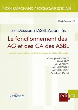 Cover of the book Le Fonctionnement des AG et des CA des ASBL by Jean-Claude Marcourt, Yasmine Kasbi