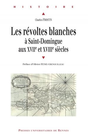 Book cover of Les révoltes blanches à Saint-Domingue aux XVIIe et XVIIIe siècles
