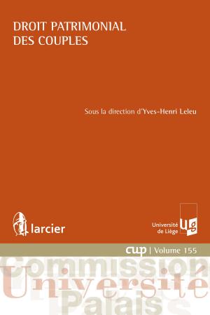 Cover of the book Droit patrimonial des couples by Marc Thewes, Rosario Grasso
