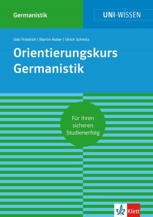 Book cover of Uni-Wissen Orientierungskurs Germanistik