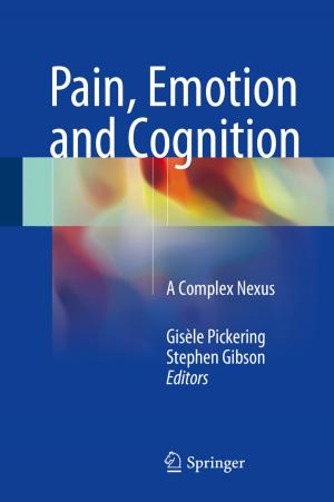 Cover of the book Pain, Emotion and Cognition by Tamiru Alemu Lemma