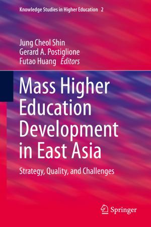 Cover of the book Mass Higher Education Development in East Asia by John H. Langdon