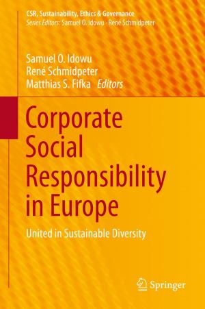 Cover of the book Corporate Social Responsibility in Europe by Joanne Pettitt