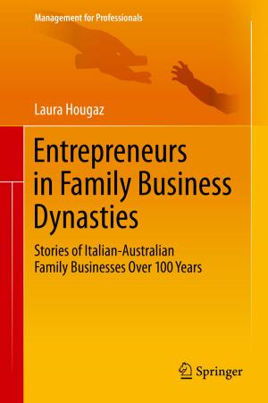 Cover of the book Entrepreneurs in Family Business Dynasties by Honggang Wang, Hua Fang, Chonggang Wang, Md Shaad Mahmud