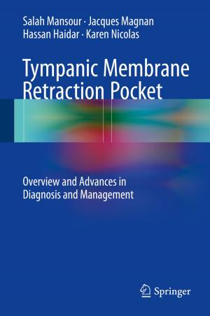 Cover of the book Tympanic Membrane Retraction Pocket by Brian Castellani, Rajeev Rajaram, J. Galen Buckwalter, Michael Ball, Frederic Hafferty