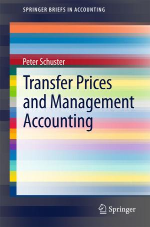 Cover of the book Transfer Prices and Management Accounting by Manfred 