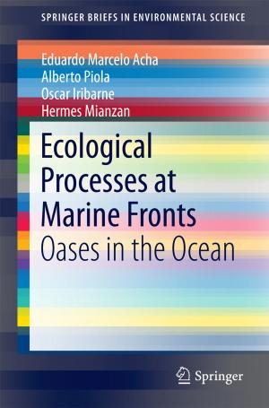 Cover of the book Ecological Processes at Marine Fronts by Mgr.Adam Smetana