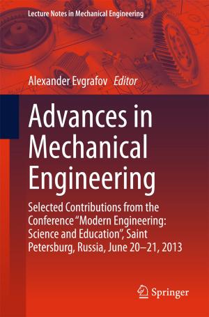 Cover of the book Advances in Mechanical Engineering by Franziska Dübgen, Stefan Skupien