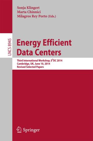 Cover of the book Energy Efficient Data Centers by György Kalmár