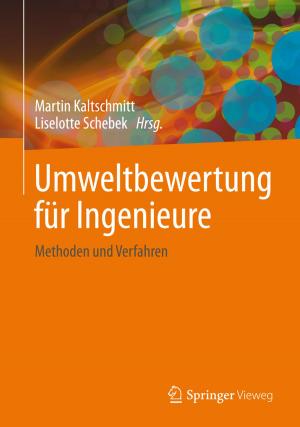 Cover of the book Umweltbewertung für Ingenieure by Chen Peng, Dong Yue, Qing-Long Han
