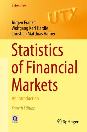 Cover of the book Statistics of Financial Markets by J. Stastna, Milan Dvorak, S. Cech, P. Travnik, D. Horky