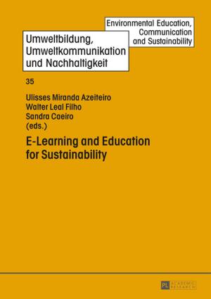 Cover of the book E-Learning and Education for Sustainability by Florian Zollmann