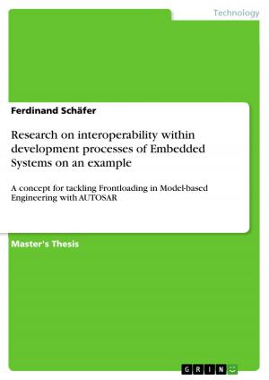 Cover of the book Research on interoperability within development processes of Embedded Systems on an example by Liane Weigel