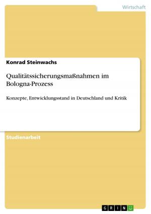 Cover of the book Qualitätssicherungsmaßnahmen im Bologna-Prozess by Ursula Menhart