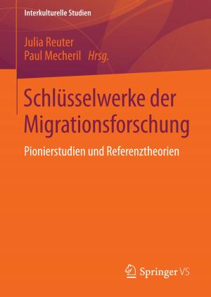 Cover of the book Schlüsselwerke der Migrationsforschung by Thomas Bonart, Jürgen Bär