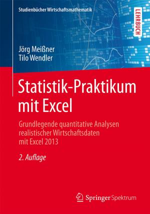 Cover of the book Statistik-Praktikum mit Excel by Christian A. Conrad