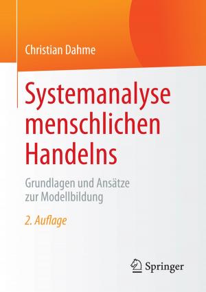 Cover of the book Systemanalyse menschlichen Handelns by Sabrina Volk