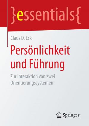 Cover of Persönlichkeit und Führung
