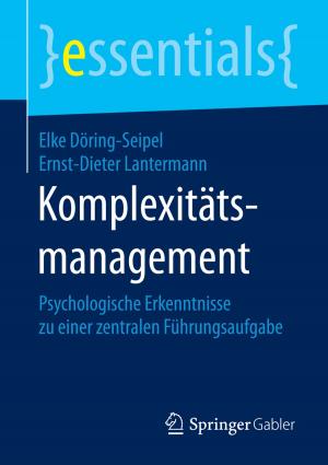 Cover of the book Komplexitätsmanagement by Daniel R.A. Schallmo, Joachim Reinhart, Evelyn Kuntz