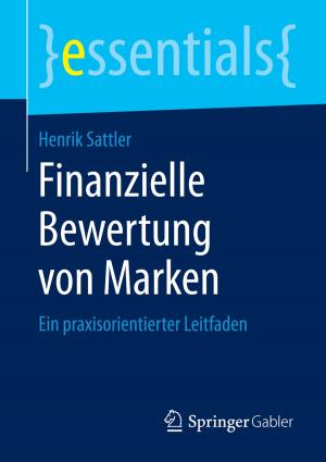 Cover of the book Finanzielle Bewertung von Marken by Heike Ulatowski