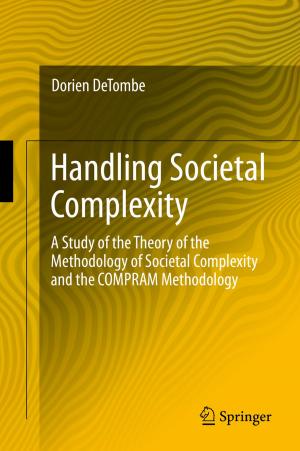 Cover of the book Handling Societal Complexity by Anne Prenzler, J.-Matthias Graf von der Schulenburg, Jan Zeidler
